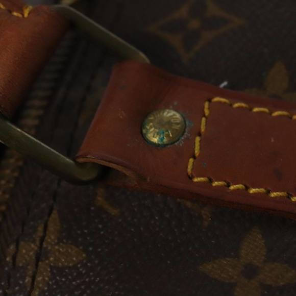 LOUIS VUITTON Monogram Keepall 60 Boston Bag M41422 LV Auth 101571 - Picture 9 of 16